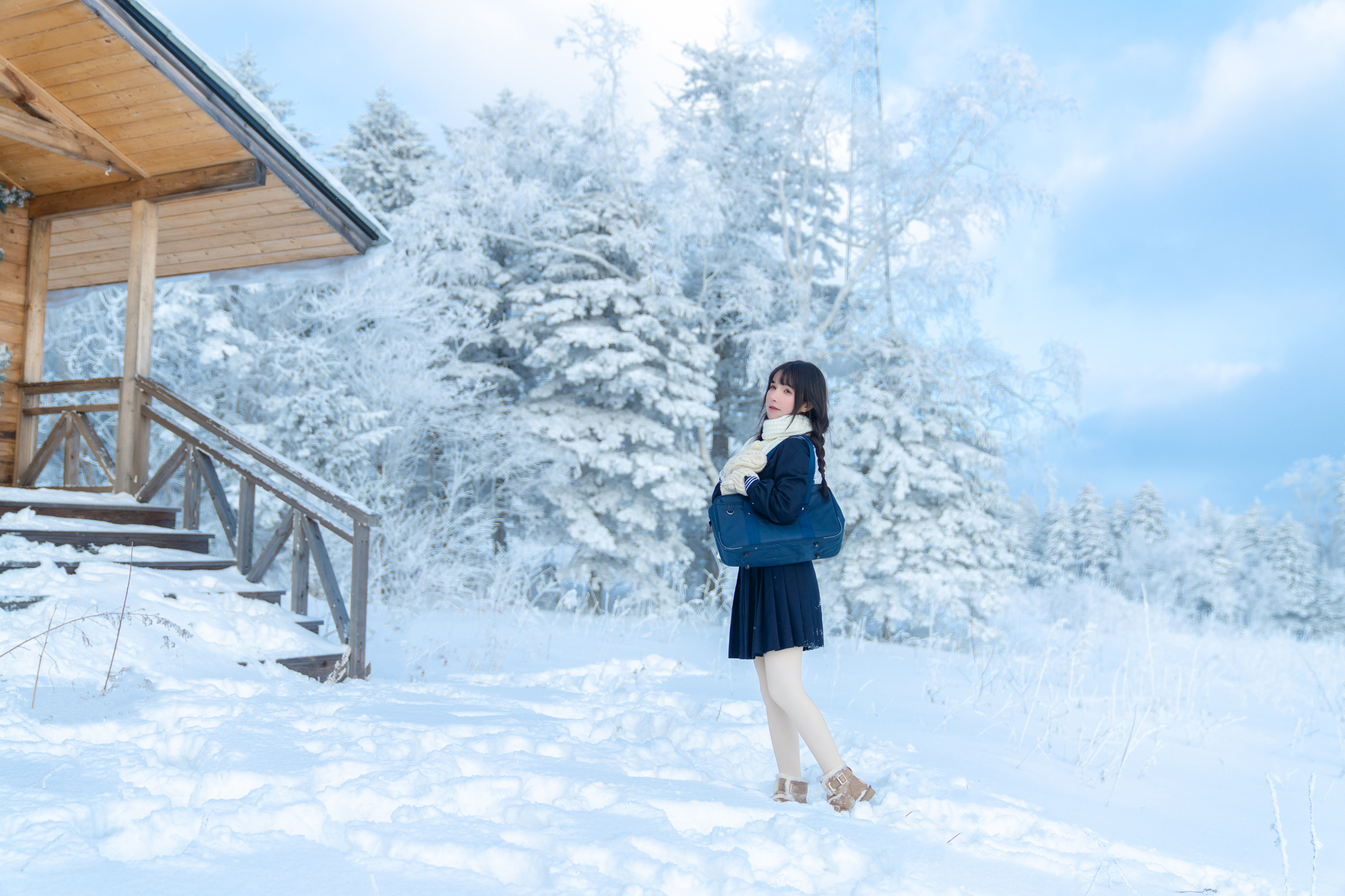 Professional School Girl School Wear Feature