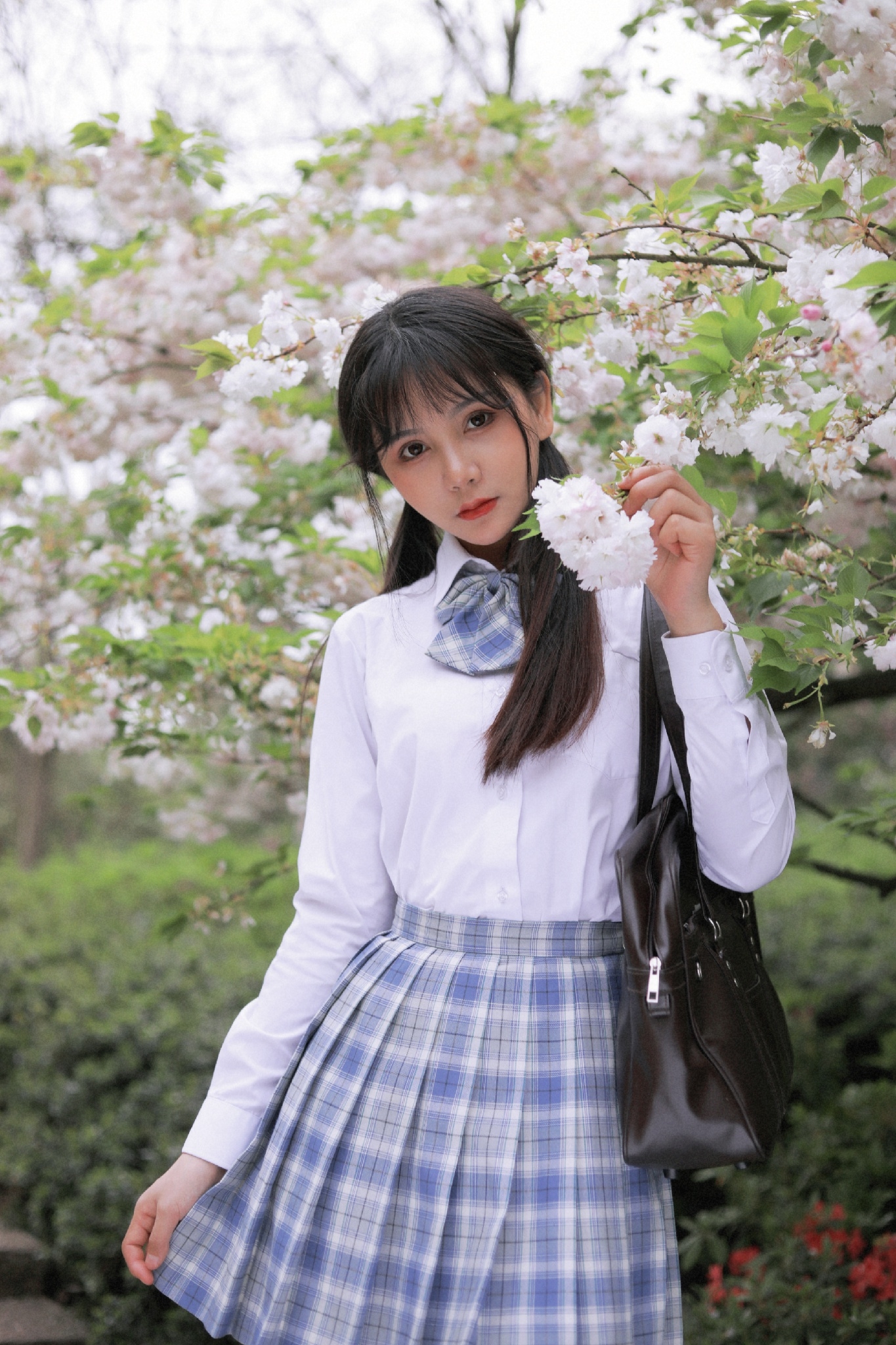 Energetic In School With Portrait