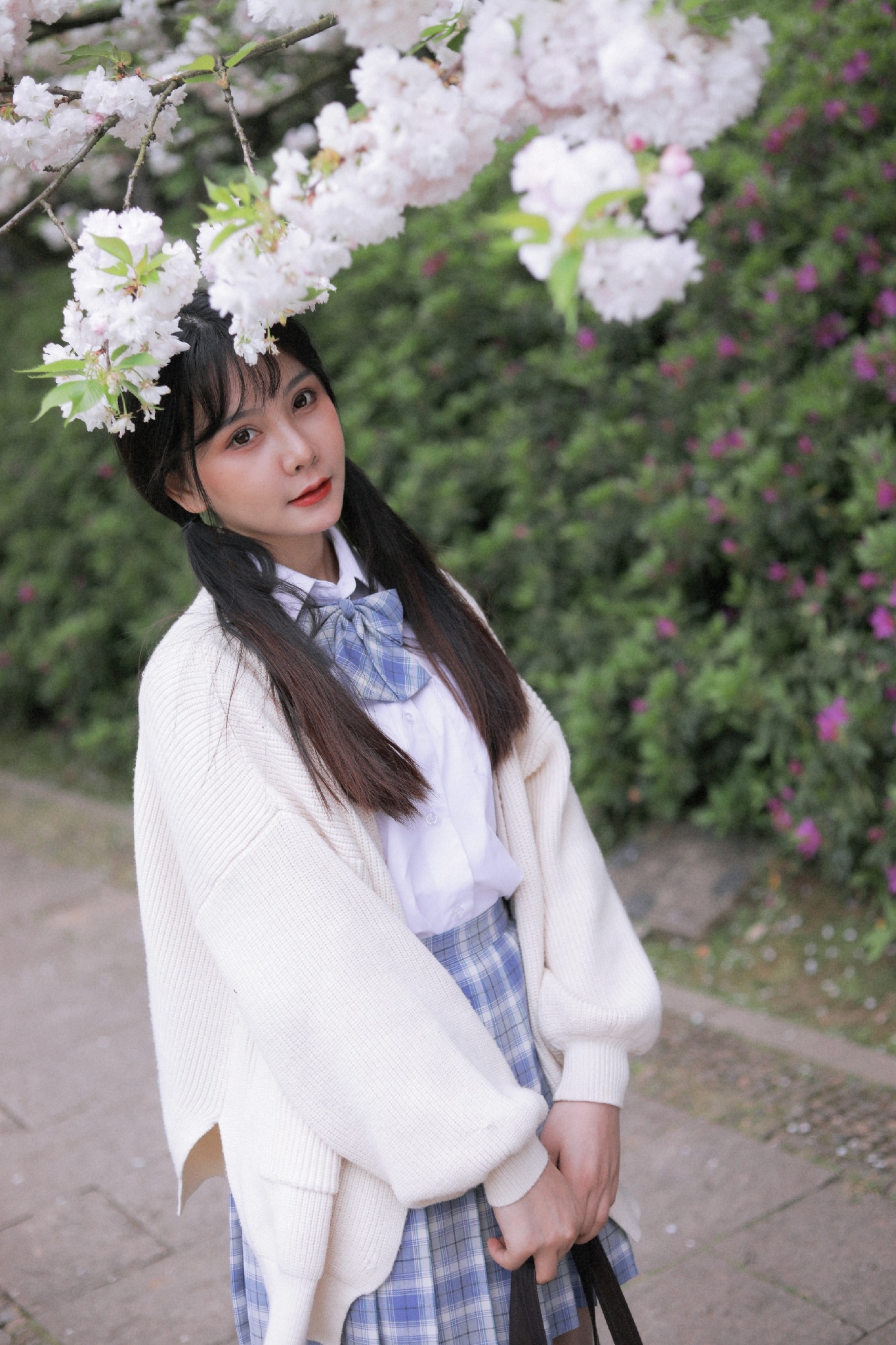 Energetic In School With Portrait