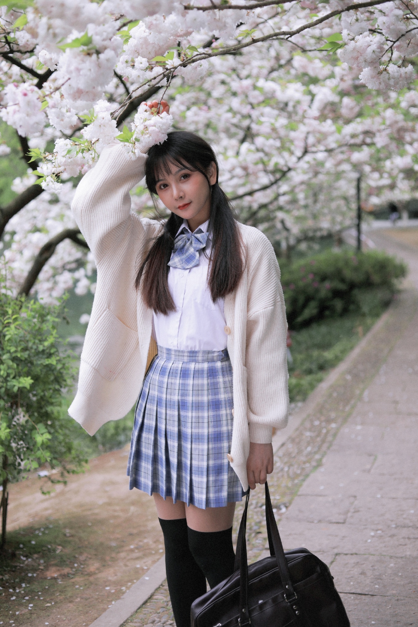 Energetic In School With Portrait