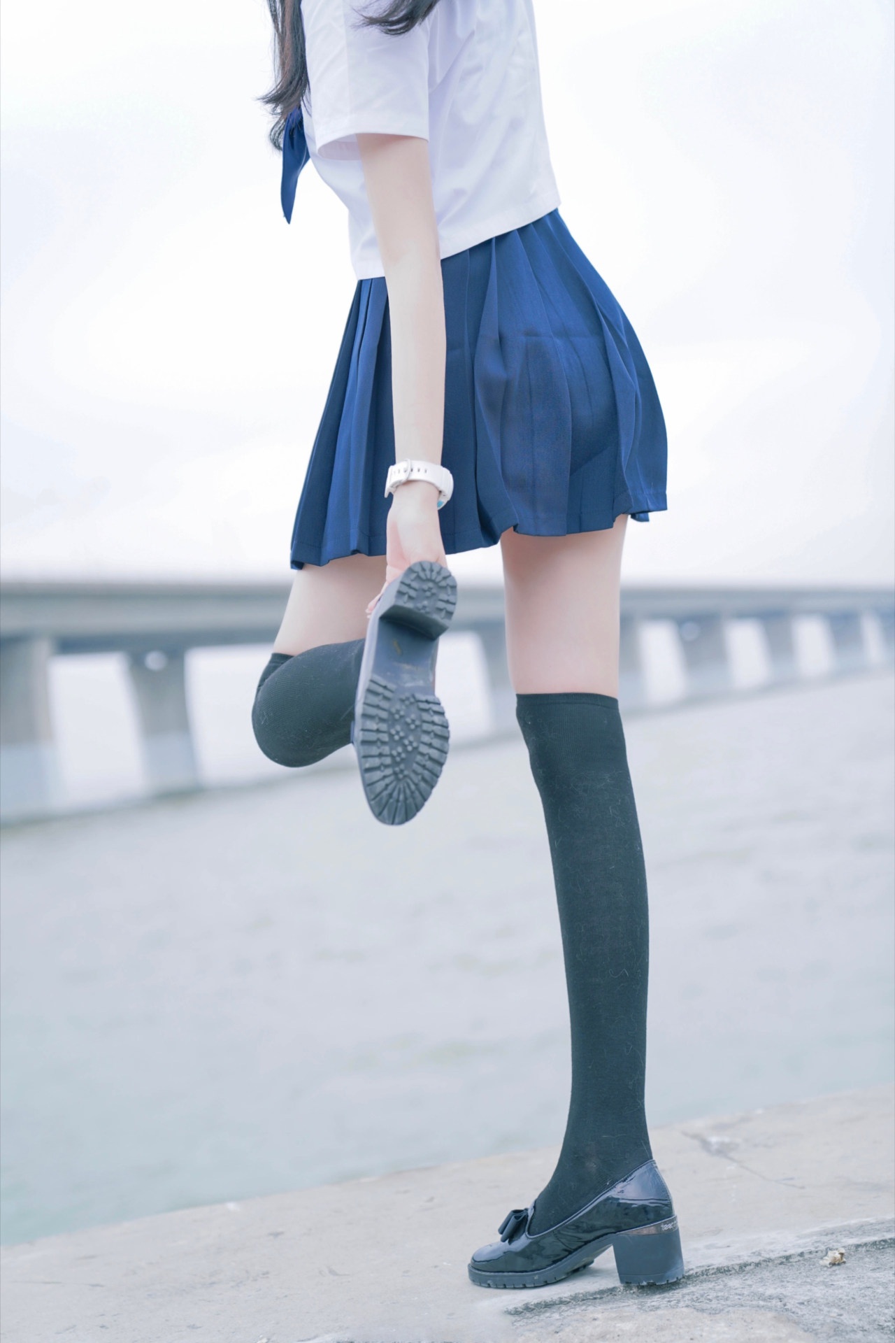 Emotional Student Moment Nighttime