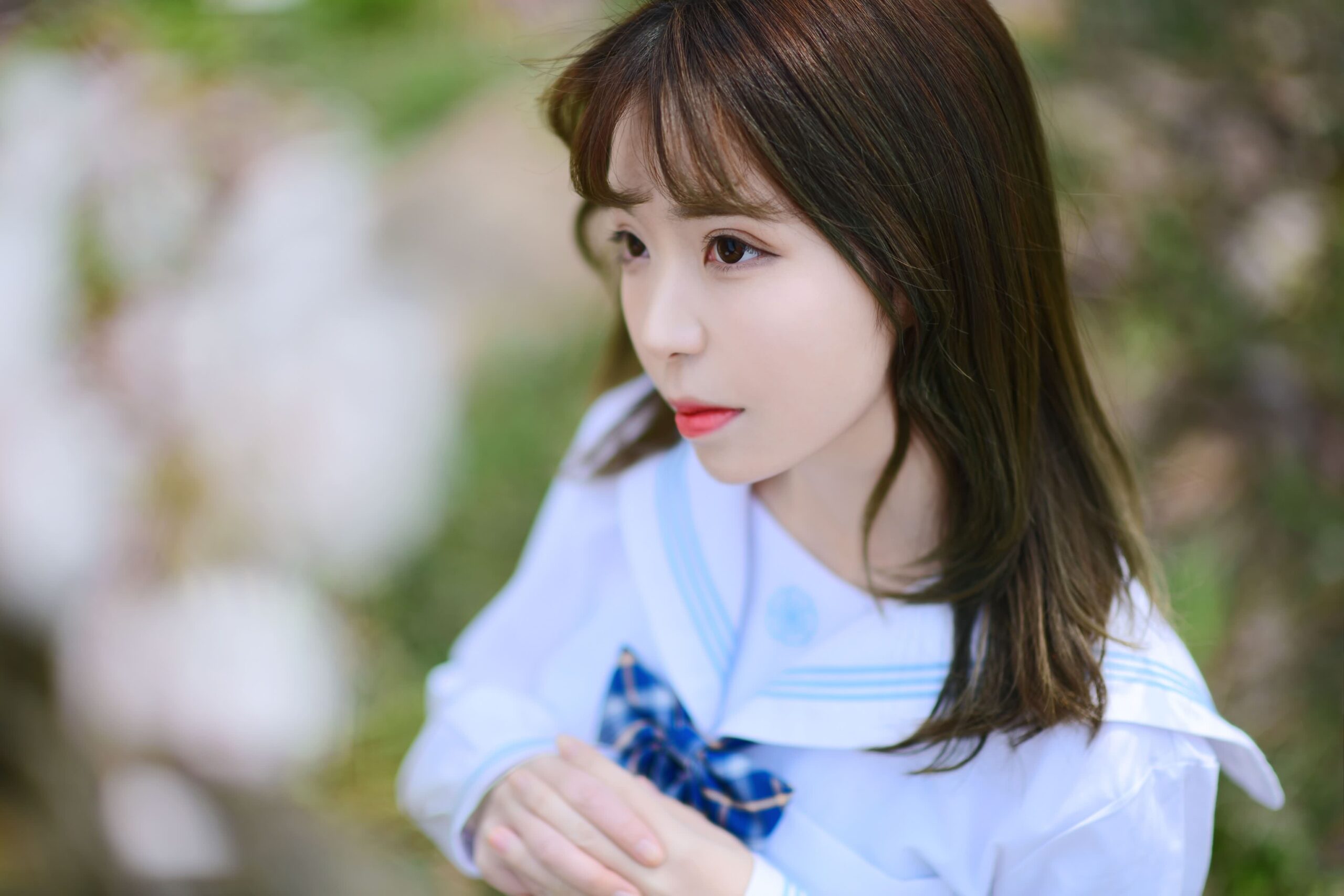 Academic Dress Look In Institutional Gallery