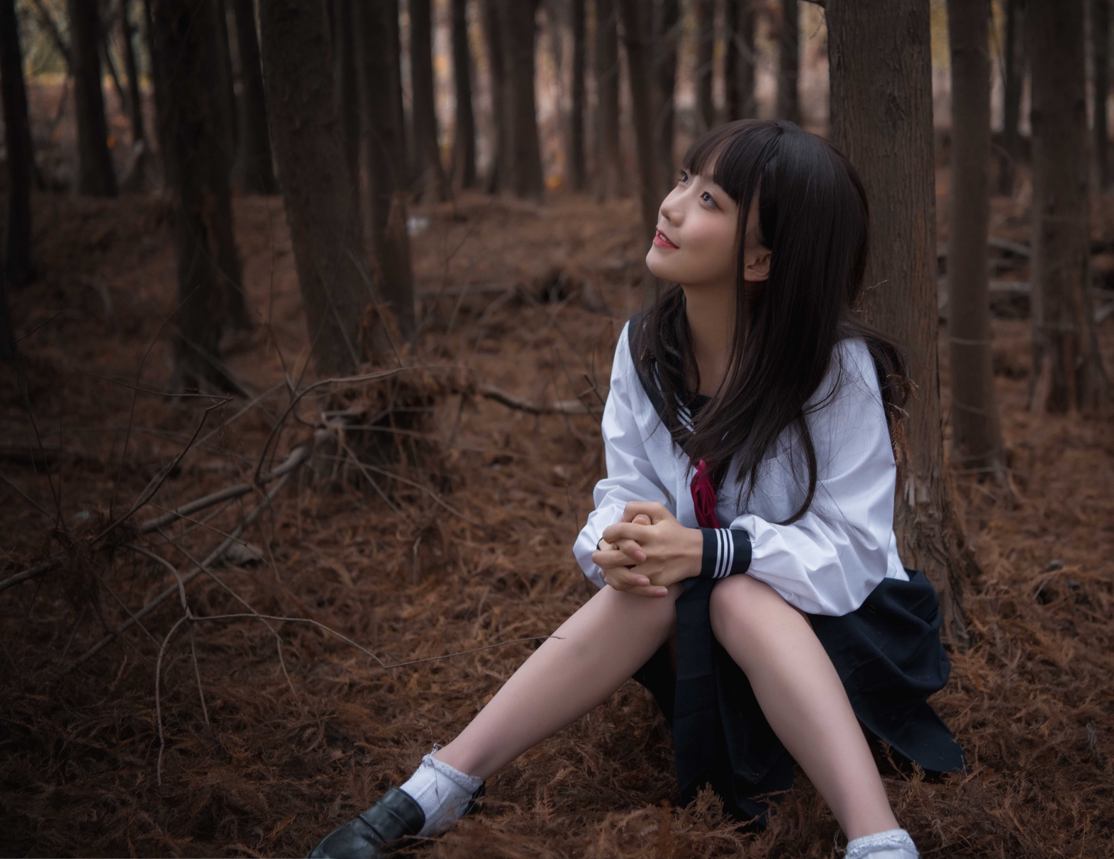 Campus Photography Series Touching