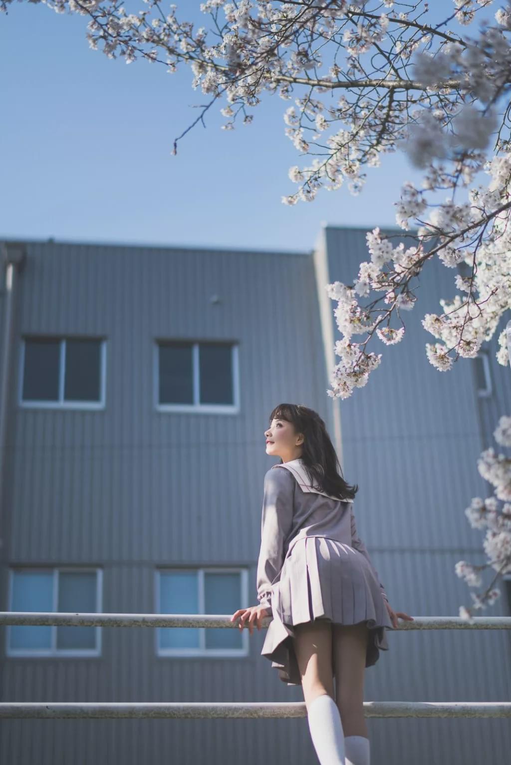 Student During Fall Time Vision