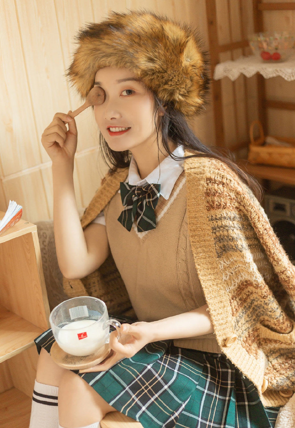 Campus Dusk Academic Fashion Soft