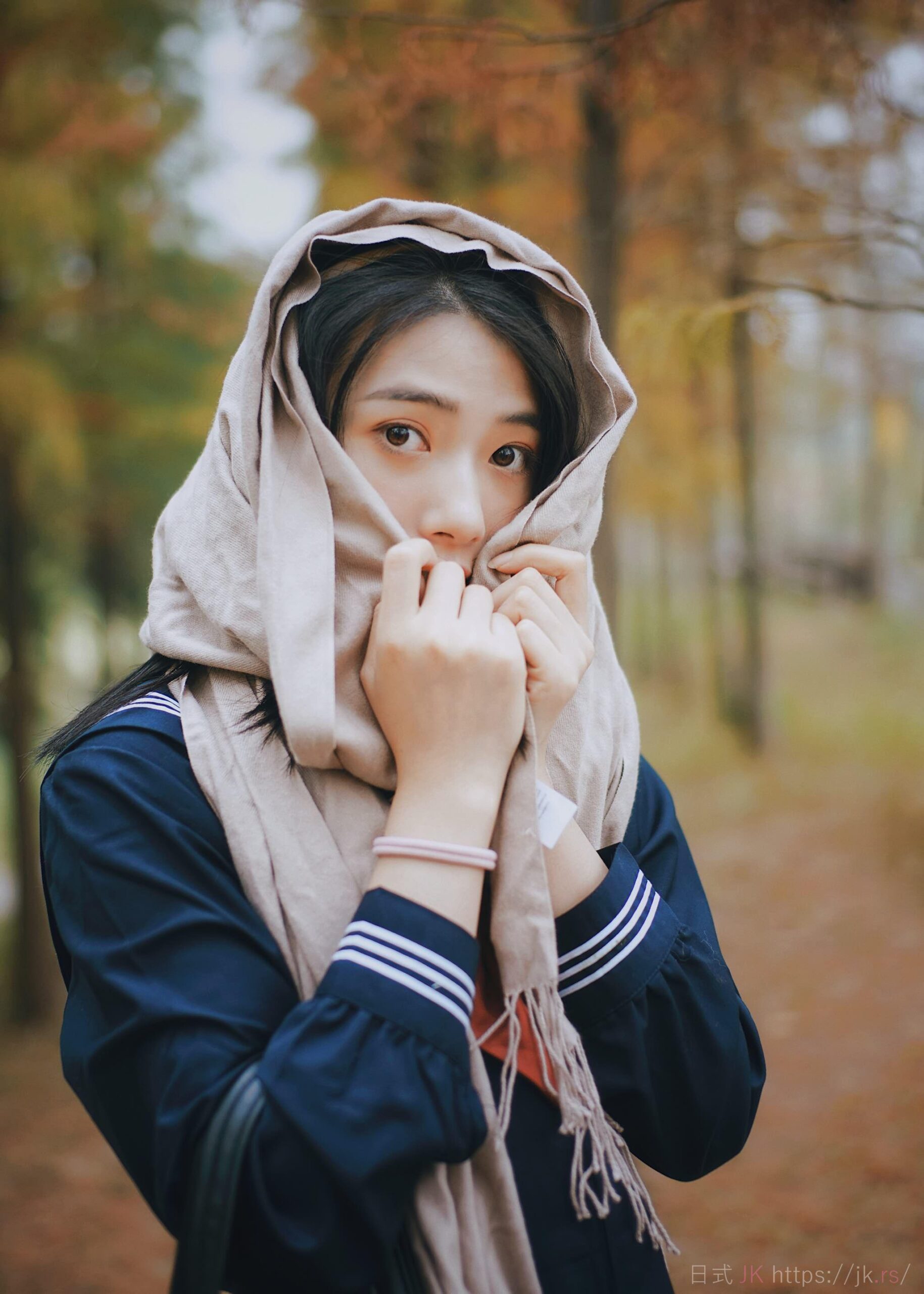 Campus School Girl Style Photography