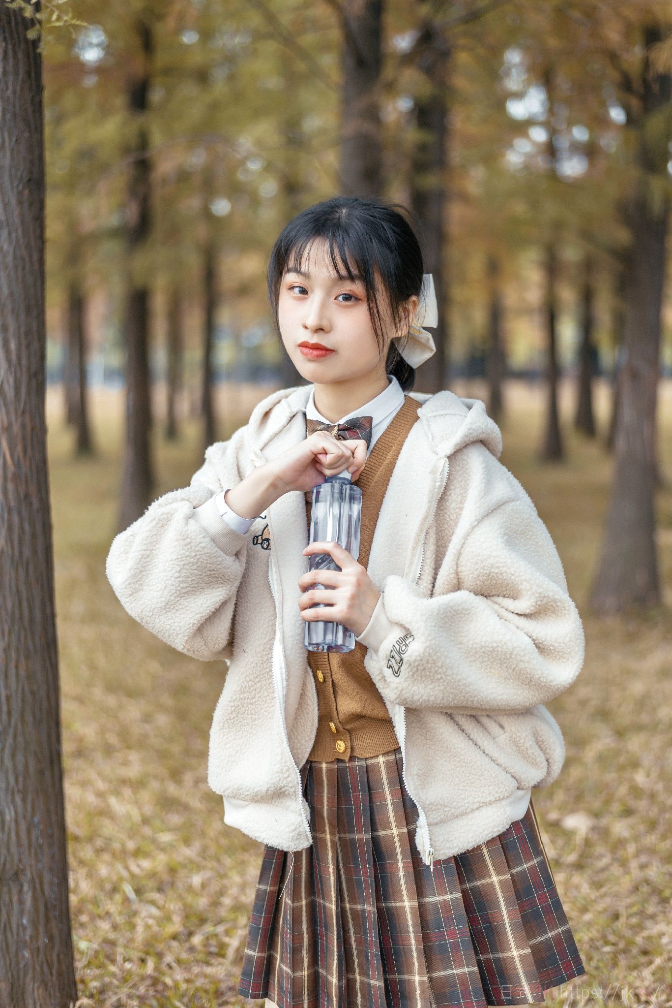 Professional School Girl Uniform Visual