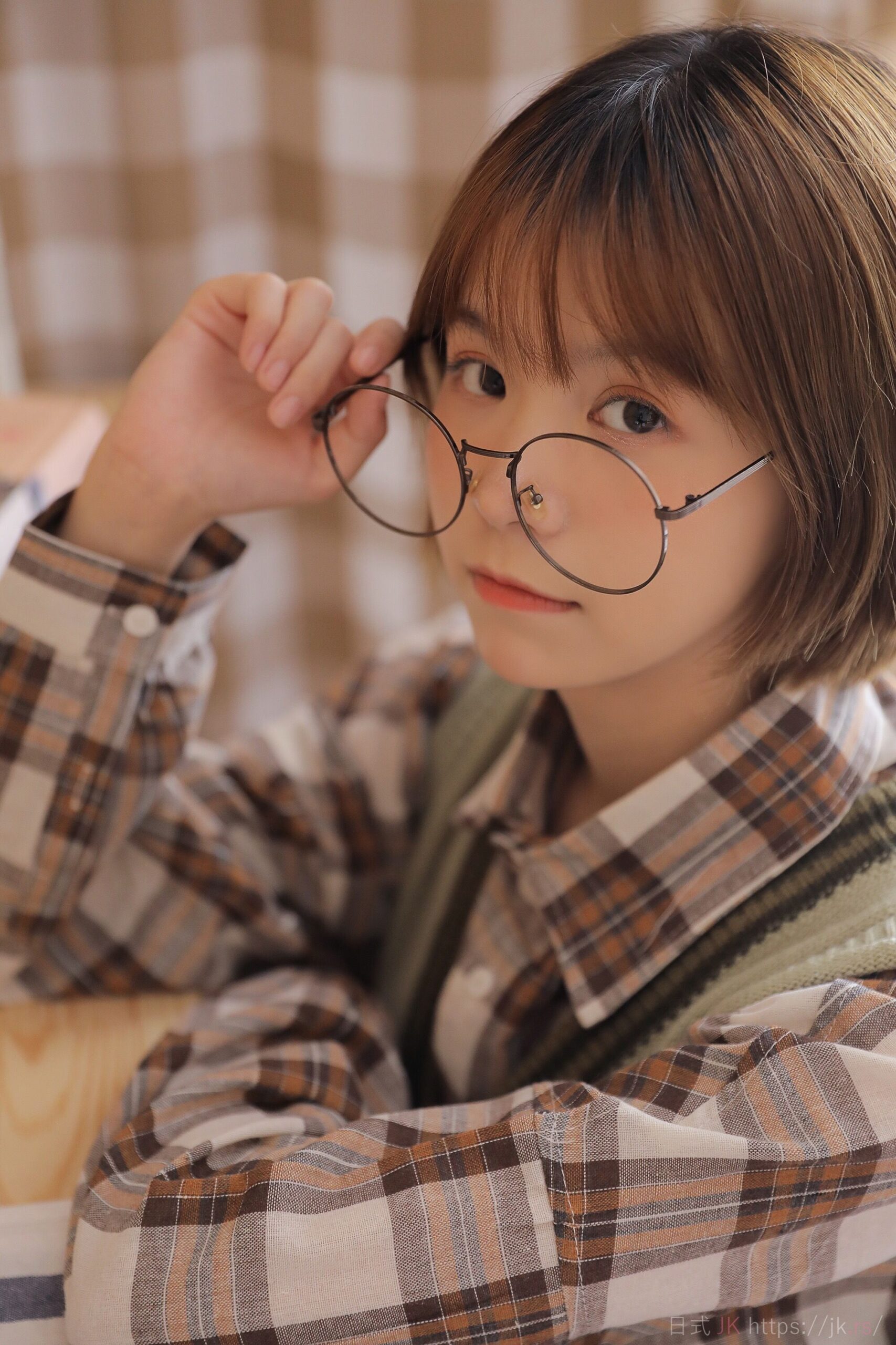 Campus Touching Portrait Graceful