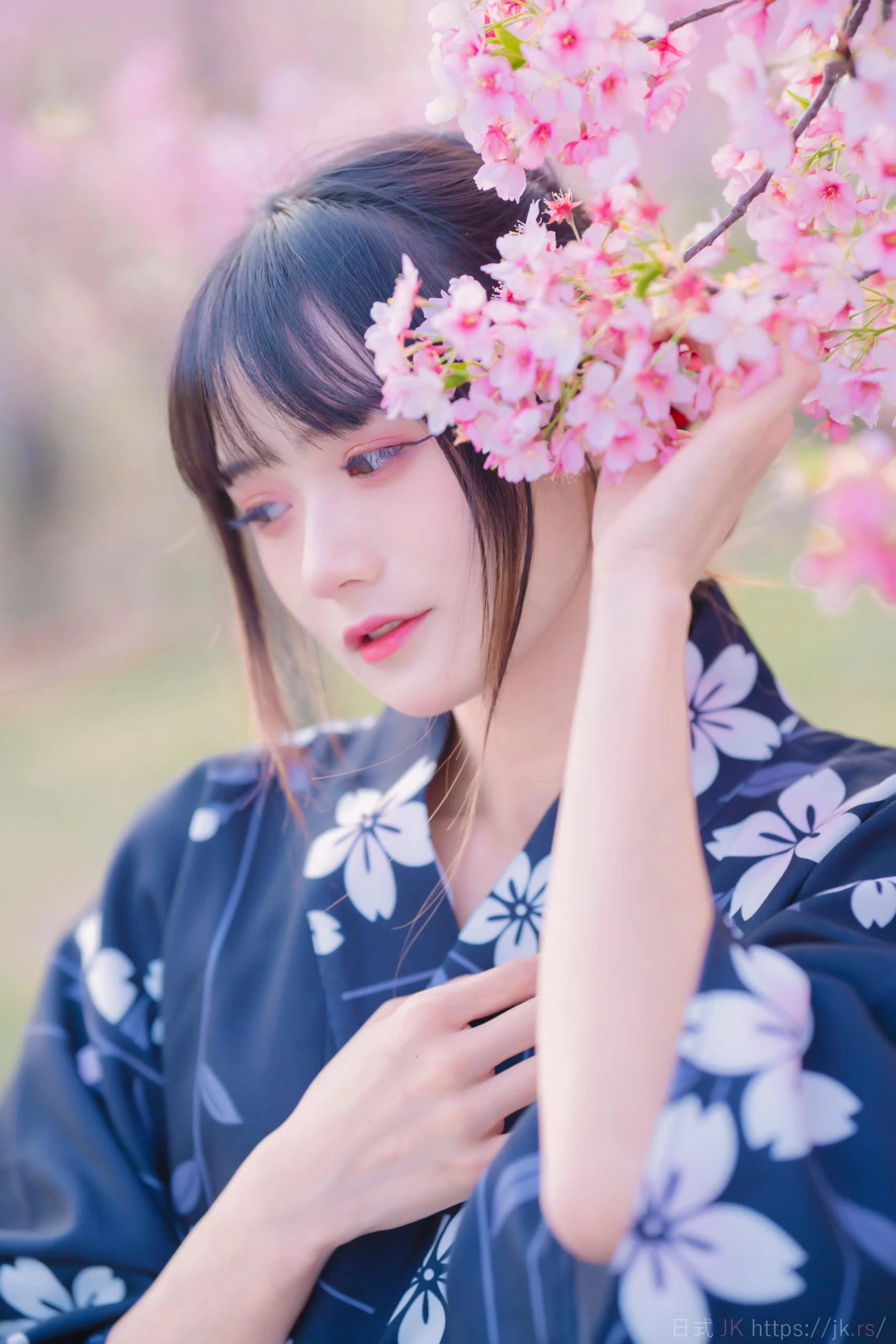 Sitting In Student Style Sunset