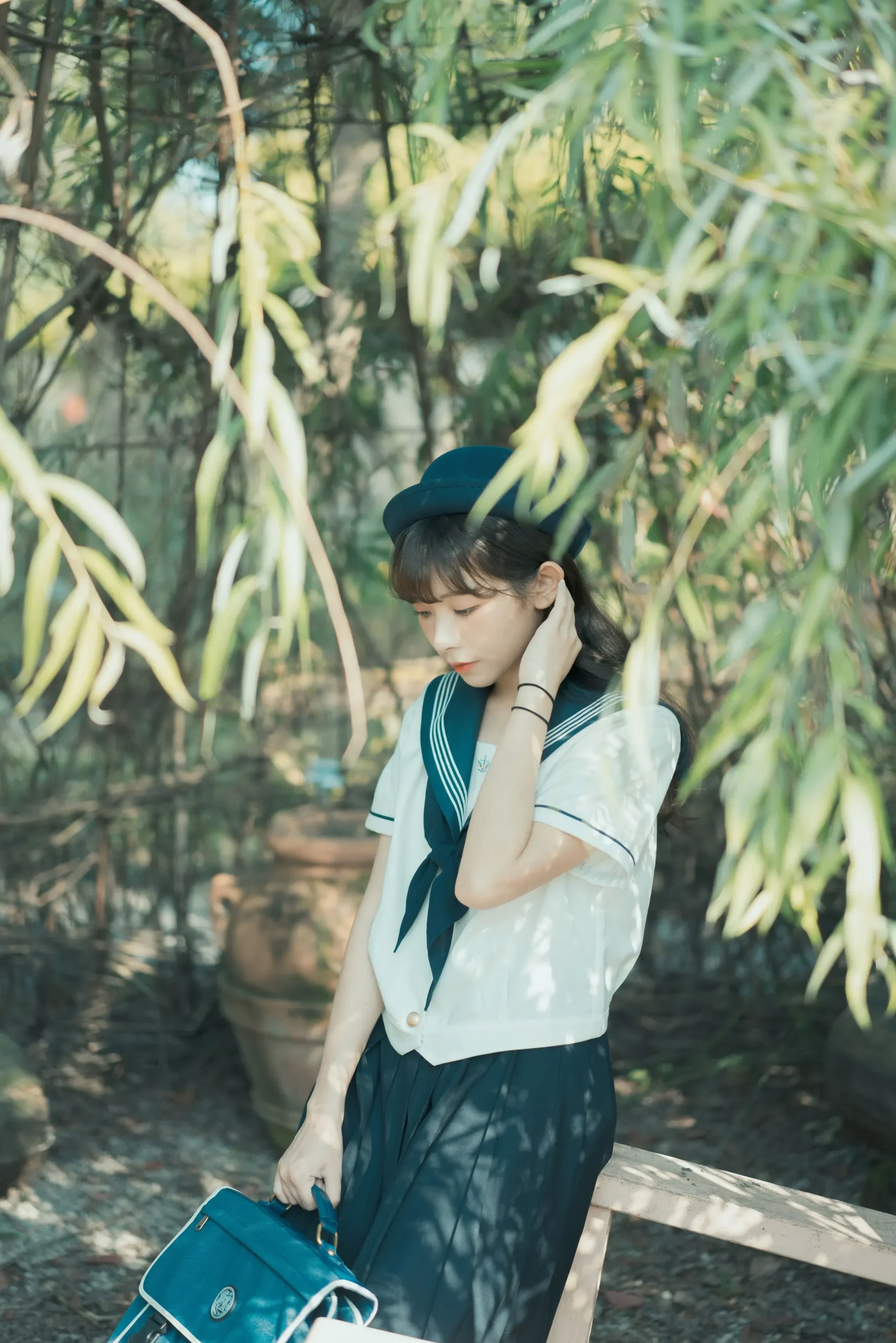 Studying In Summer Style Cozy Appearance