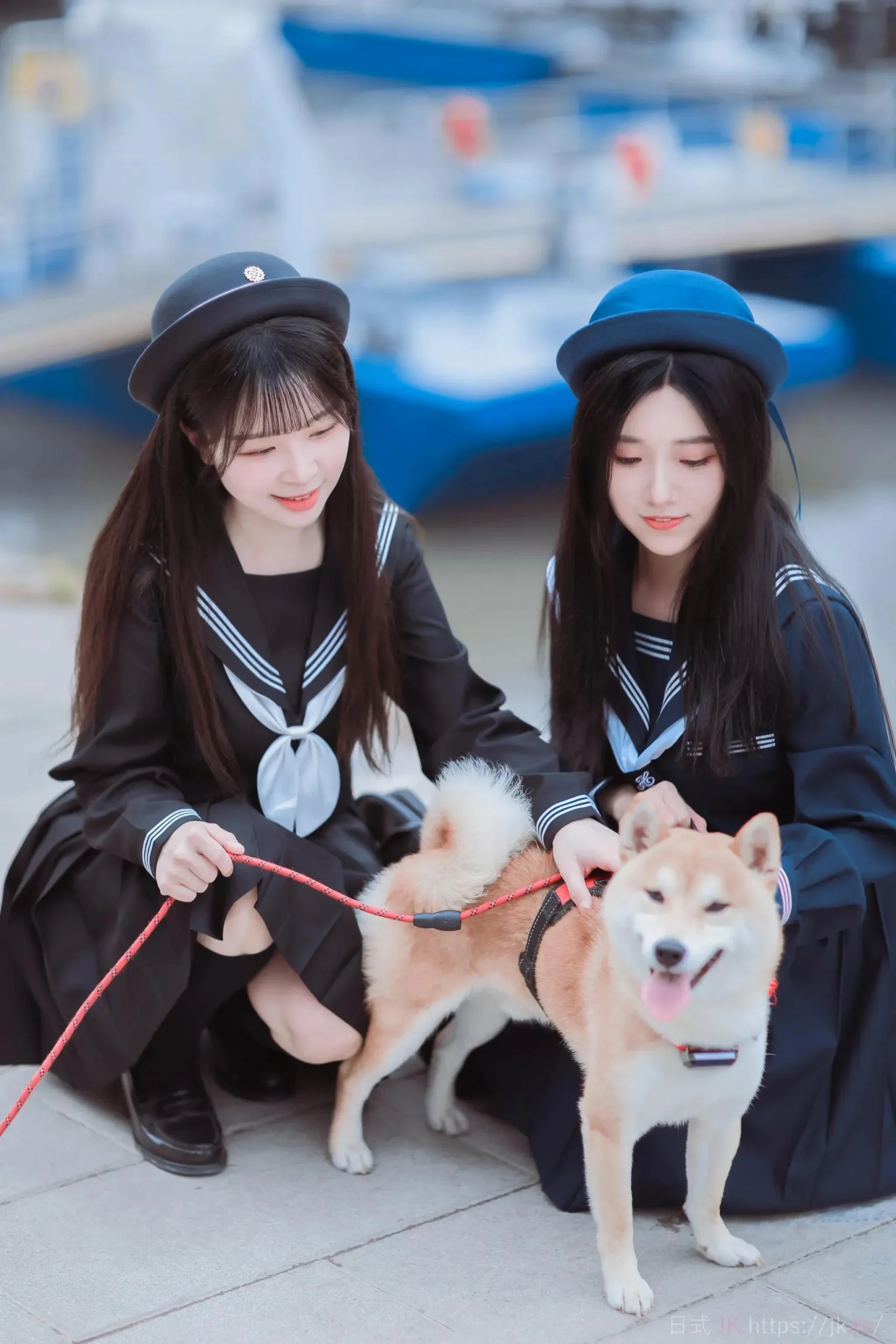 Sentimental Campus Portrait Blue Hour