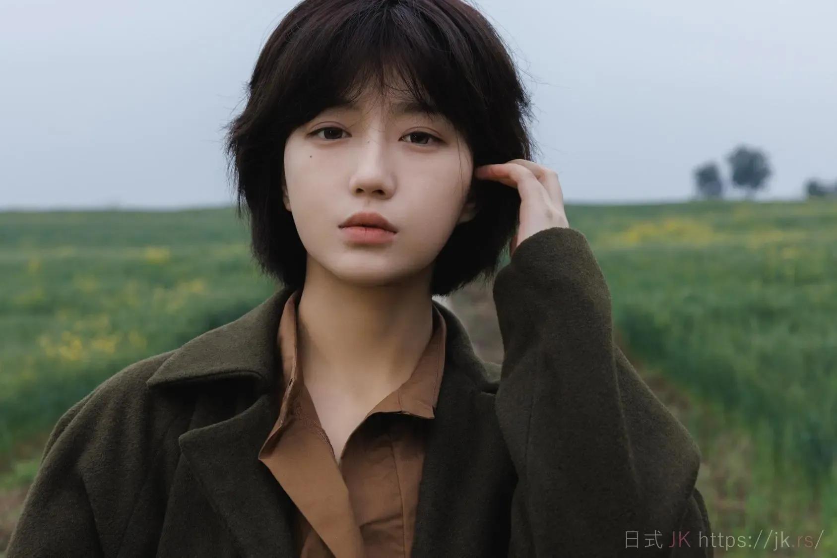 Modern School Girl School Wear Highlight