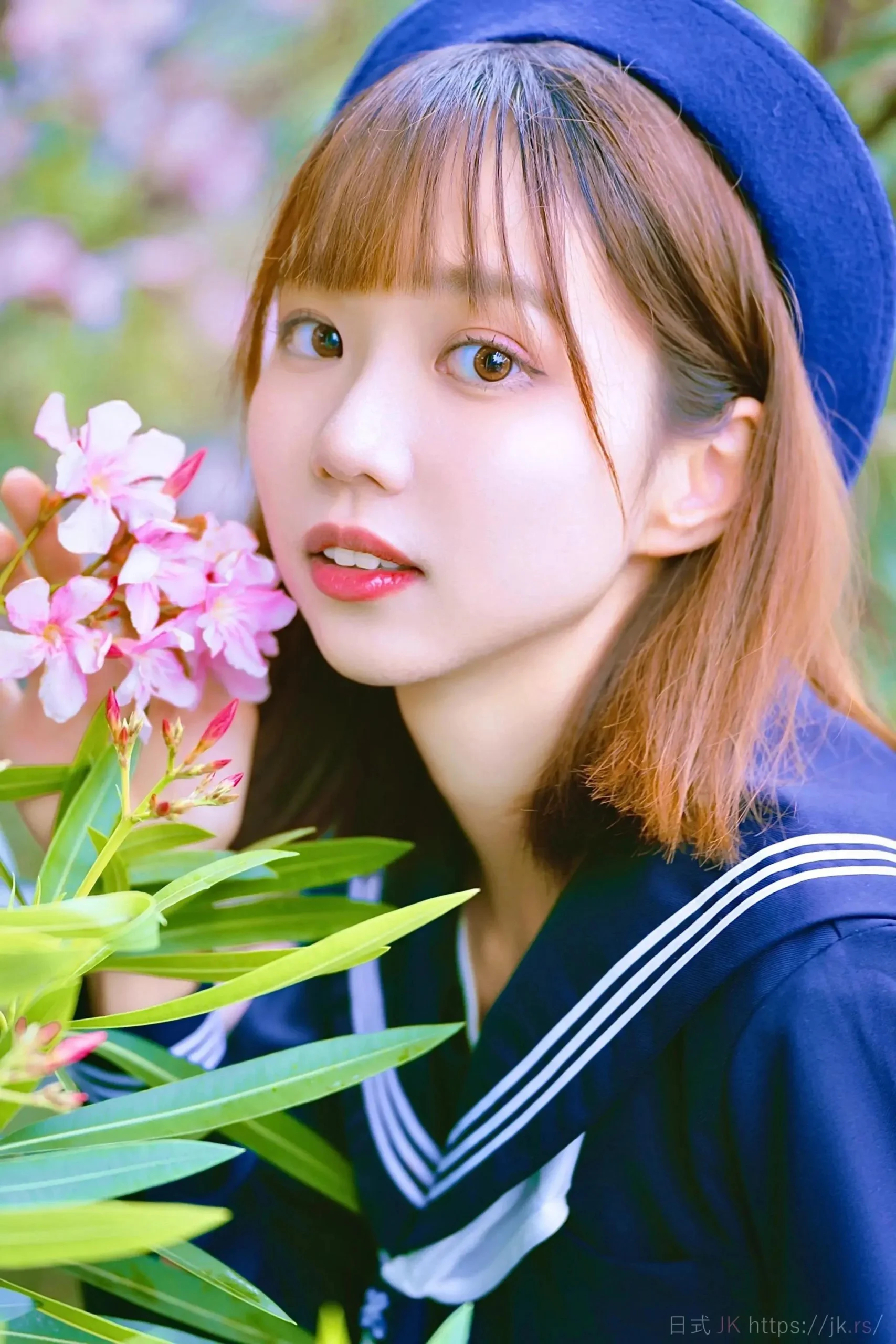 Modern School Girl Uniform Snapshot