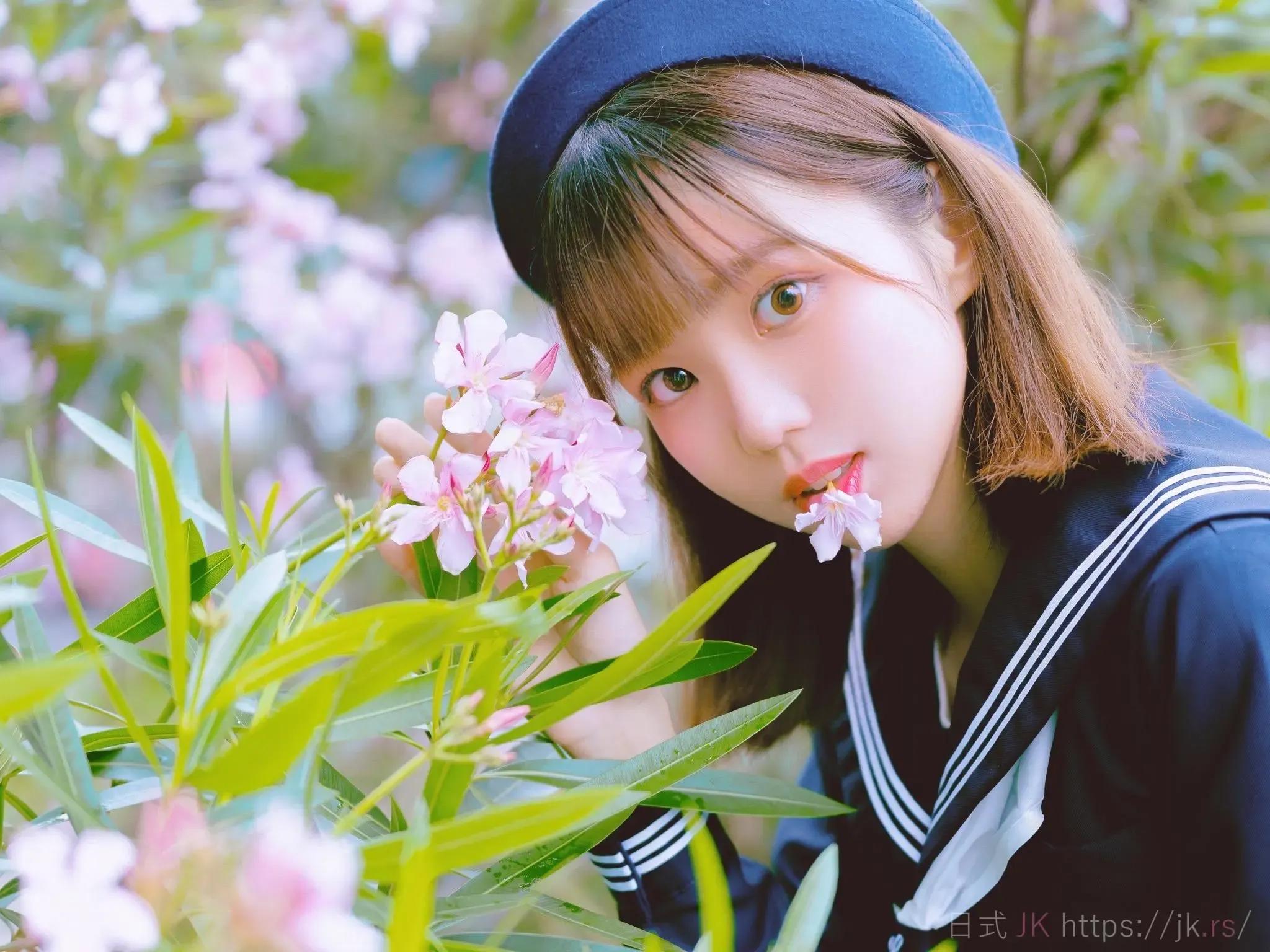 Modern School Girl Uniform Snapshot